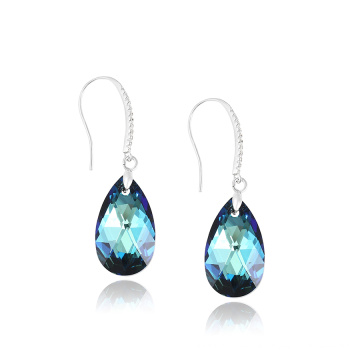 Cristal de charme E-236 xuping de Swarovski Jewelry, Boucles d&#39;oreilles pendantes de luxe sur mesure pour femmes